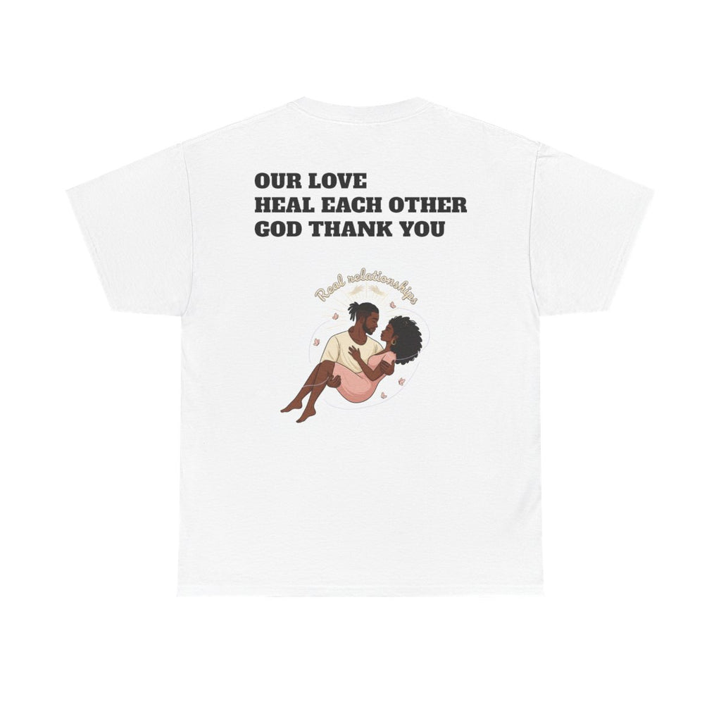 Love Heals Generational Trauma T-Shirt | Black Couple Illustration