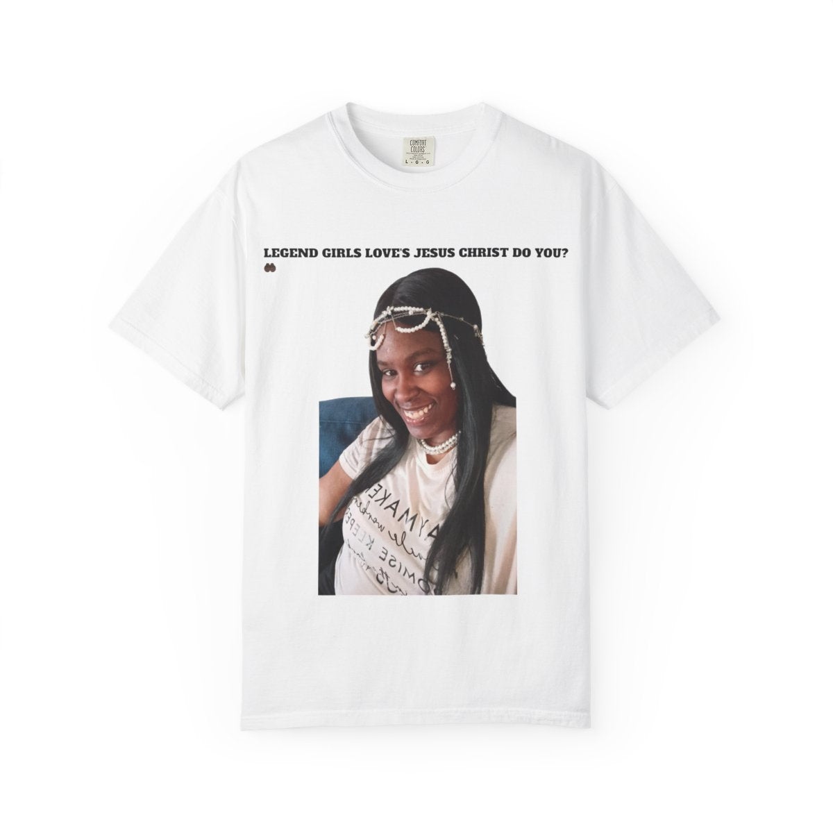 Legend Girls Loves Jesus Christ Are You T-shirt | Minimal Text Christian Tee