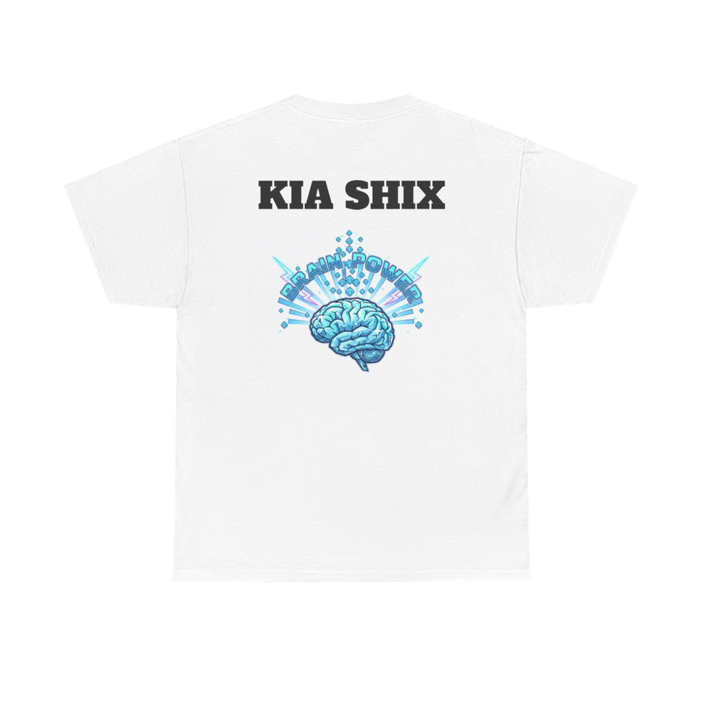 Lead With Love Cuz I'm a Thug T-Shirt | Brain Crown Kia Shix Back Print