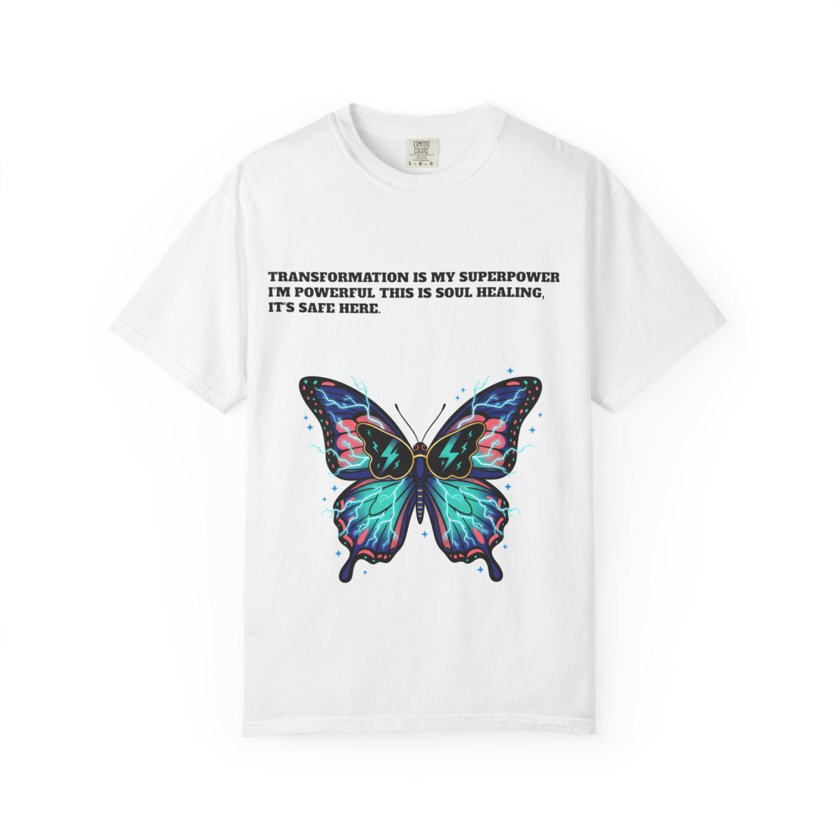 Transformation Butterfly T-shirt | Inspirational Quote Graphic Tee